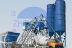 Concrete Machinery HZS75 Skip Hoist Stationary Concrete Batching Plant, Concrete