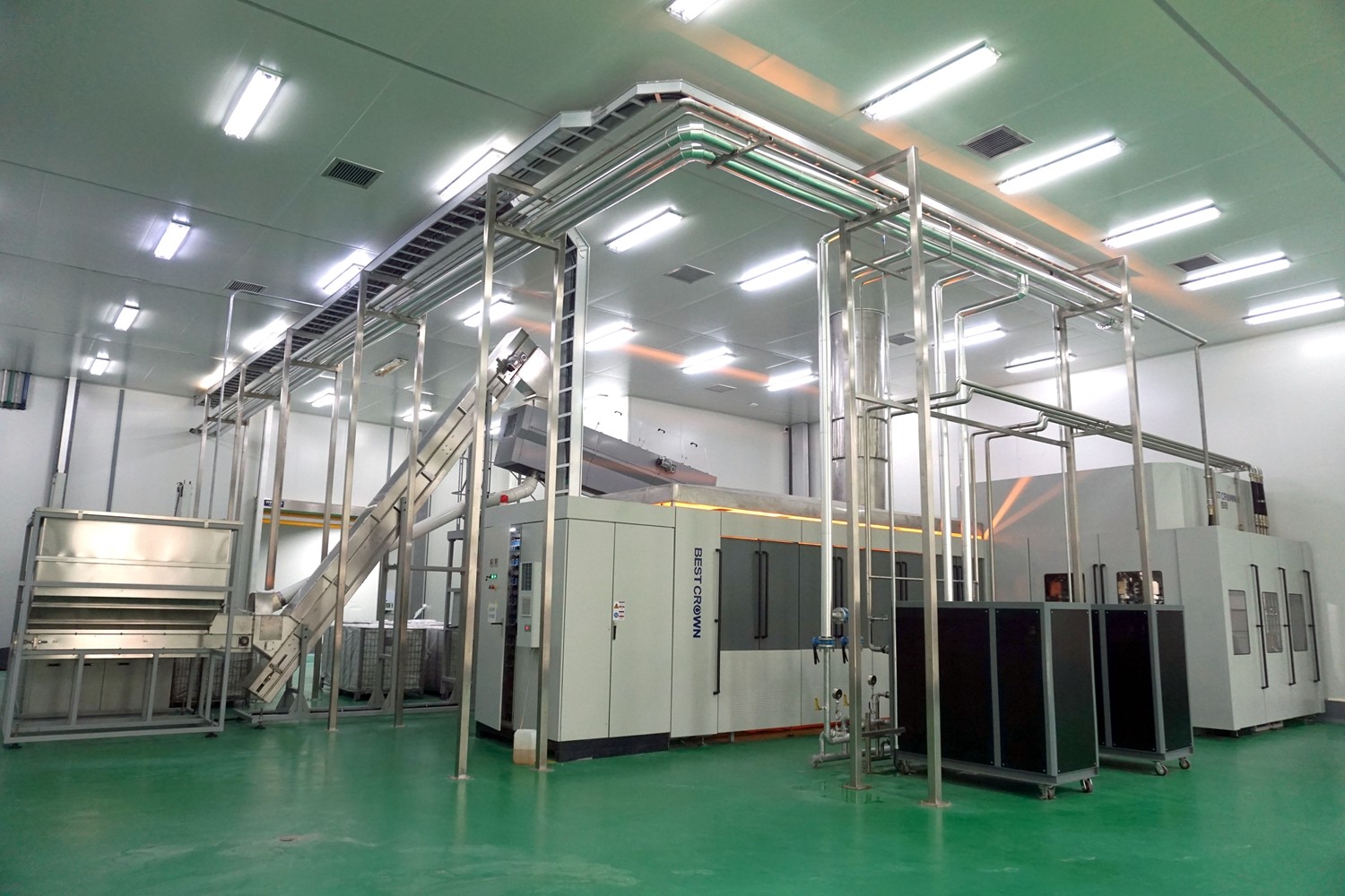 Aerated Soda Water 40000 BPH Aseptic Cold Filling Line