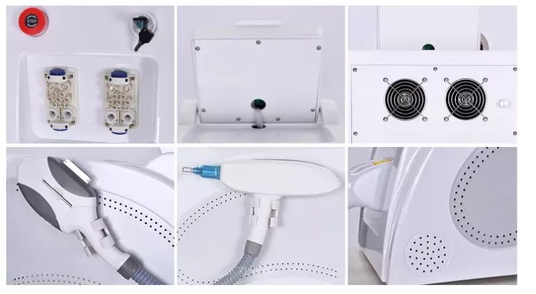 OPT Nd Yag Diode Laser Hair Removal Machine 2 In 1 Picosecond Skin Rejuvenation