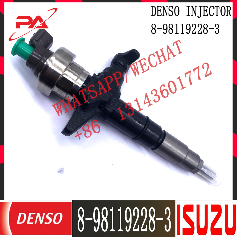 Common Rail Fuel Injector 095000-8370 For ISUZU 4JJ1 4JK1 8-98119228-0 8-98119228-1 8-98119228-3