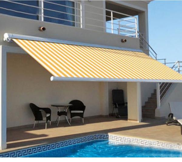 Chinese full cassette awning, Chinese awning manufacturer, Chinese awning factory