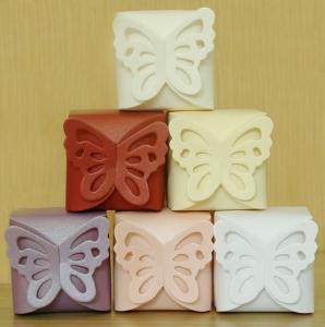 China Exquisite Laser Cut Pearlized Paper Wedding Favor Chocolate Boxes wholesale
