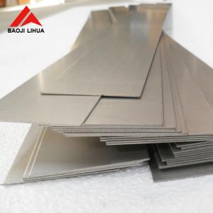 China Gr2 Flat Titanium Sheet Plate 1mmx100mmx2000mm Polished Surface ASTM B265 wholesale