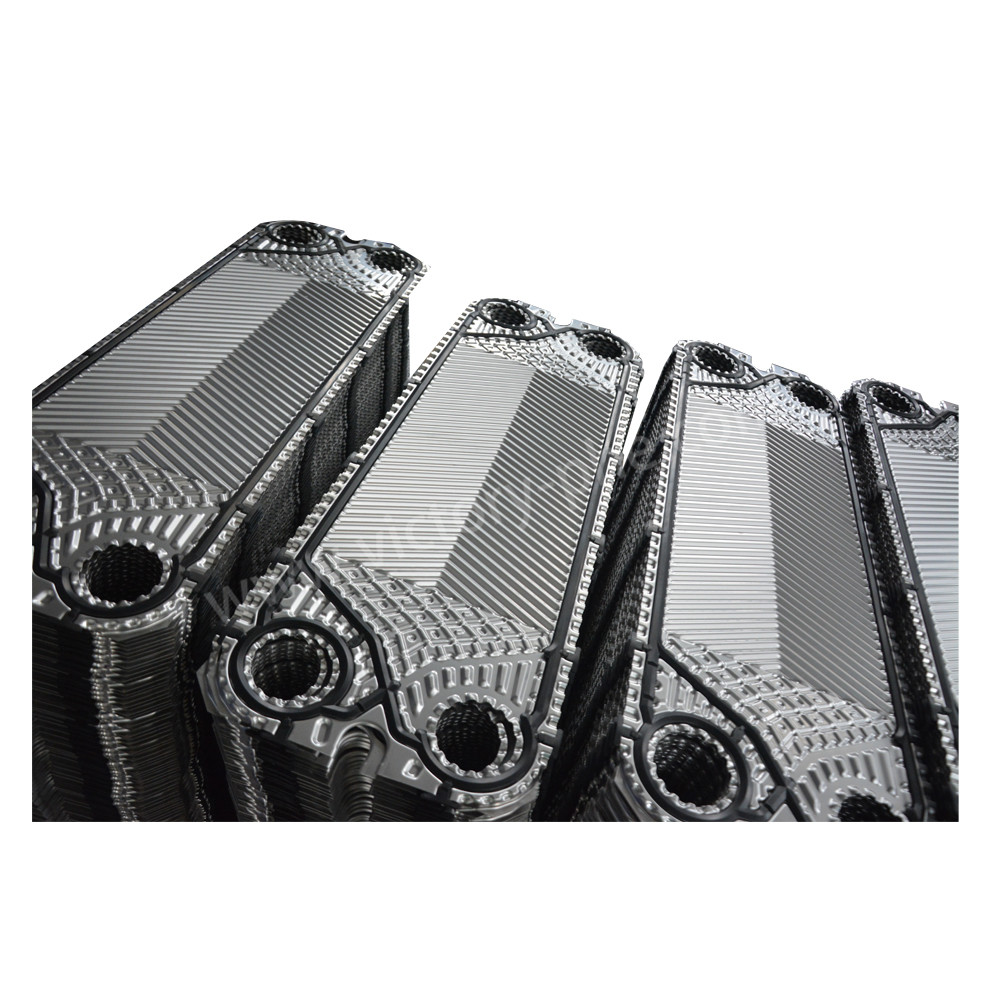 Nickel Alloy Vicarb Heat Exchanger Plates With Gasket 0.6mm Thickness