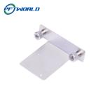 Stainless Steel Precision Sheet Metal Parts Silver Plate Custom Bending