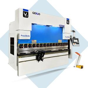 China Genuo Hydraulic Sheet Metal Bending Machine Stainless Steel Sheet Bending Machine Delem CNC Control wholesale