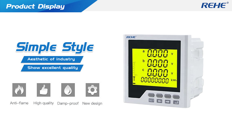 Factory direct Profesional Intelligent Digital Multi -Function Monitoring Multimeters
