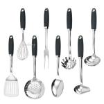 8Piece Heat-Resistant Kitchen Utensils set Kitchen Spatula Set Complete Cooking