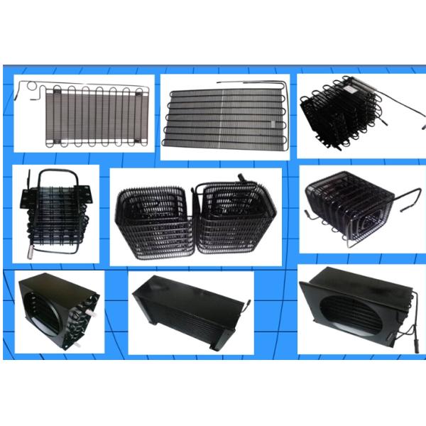 Refrigerator Finned Evaporator aluminium tube wall thickness: 0.75mm,0.8mm,1mm