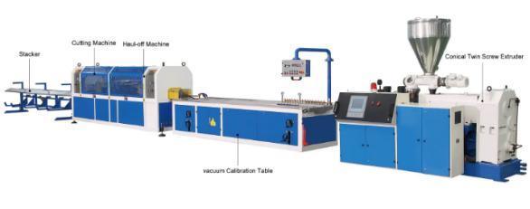 LED Lamp Production Line Plastic PVC Profile Extruder/Extrusion/Extruding Making Machine