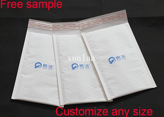 Gold Gloss Surface Metallic Bubble Mailers 6*10 Padded 2 Sealing Sides Anti Tremble