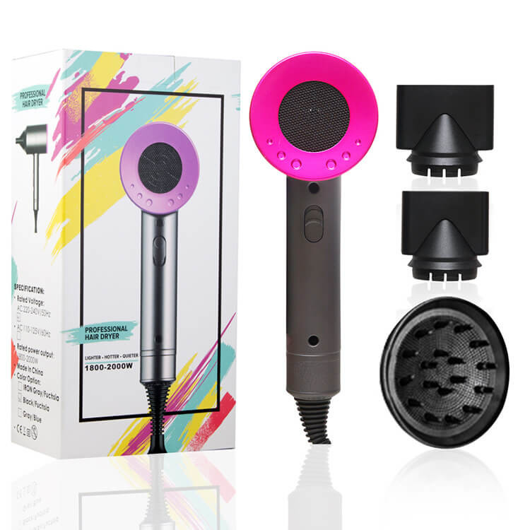 2.5m Cable Professional Ionic Salon Negative ion Hair Blow Dryer Electric Hair Dryer