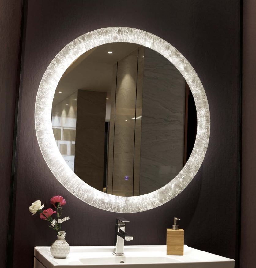 High Output 2835/5050 SMD LED Mirror for Hotel Home Decoration Wall Mounted Glass