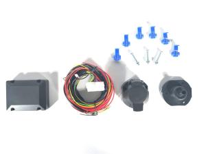 China PVC Trailer Wiring Harness 7 Pin Rubber Brass ISO1724 Certification wholesale