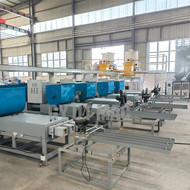 Wood Block Press Machine for Hot Pressing Wood Board Saw Cutter Wood Pallet Feet