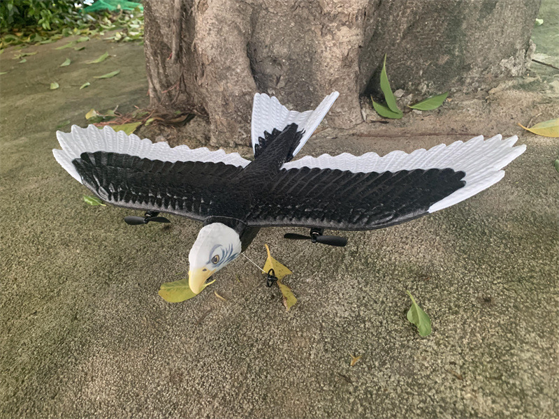 Charging time About 90mins 2024 Fx-651 Fx Rc Plane 2.4g 405mm Simulation Wingspan Eagle Aircraft Toys Gliders Kids Gifts