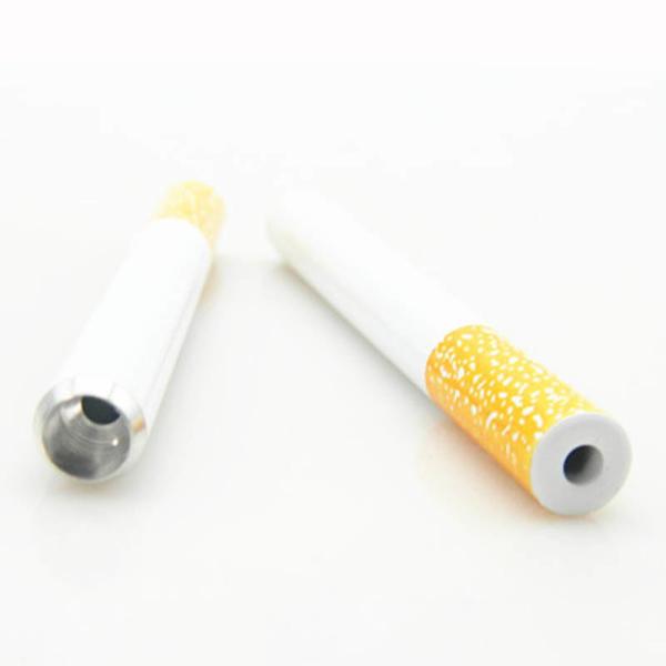 Cigarette Shape Straight Hookah Pipe , Adults Tobacco Smoking Pipes