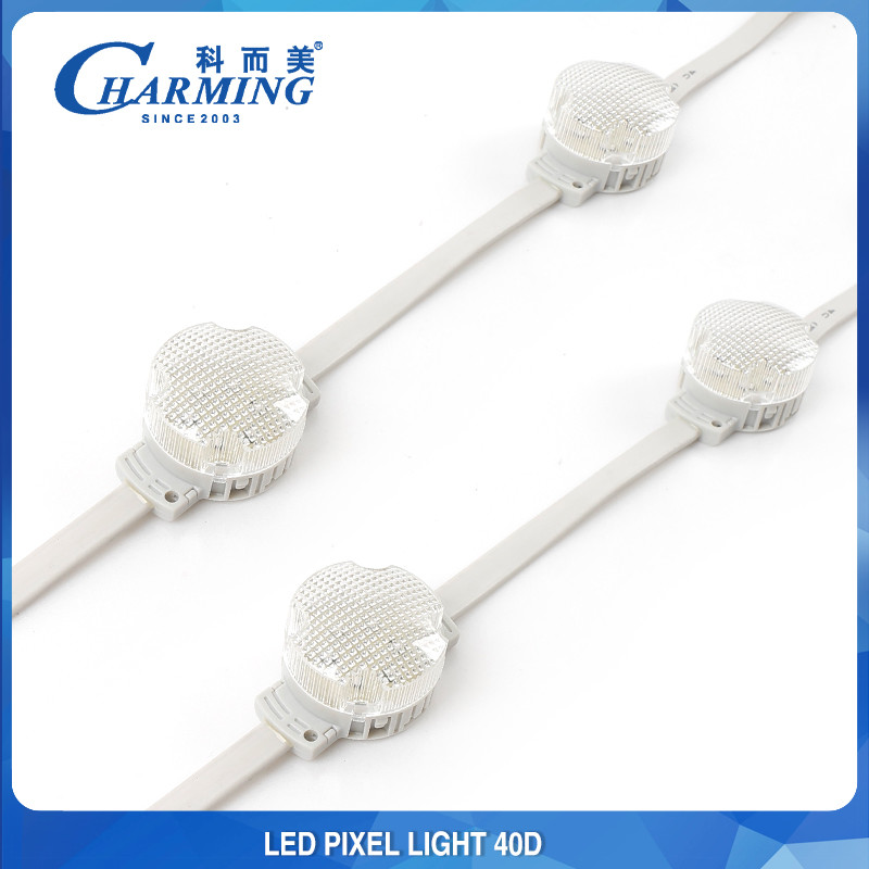 Multiscene LED Building Facade Lighting Pixel 40mm SMD3535 Practical