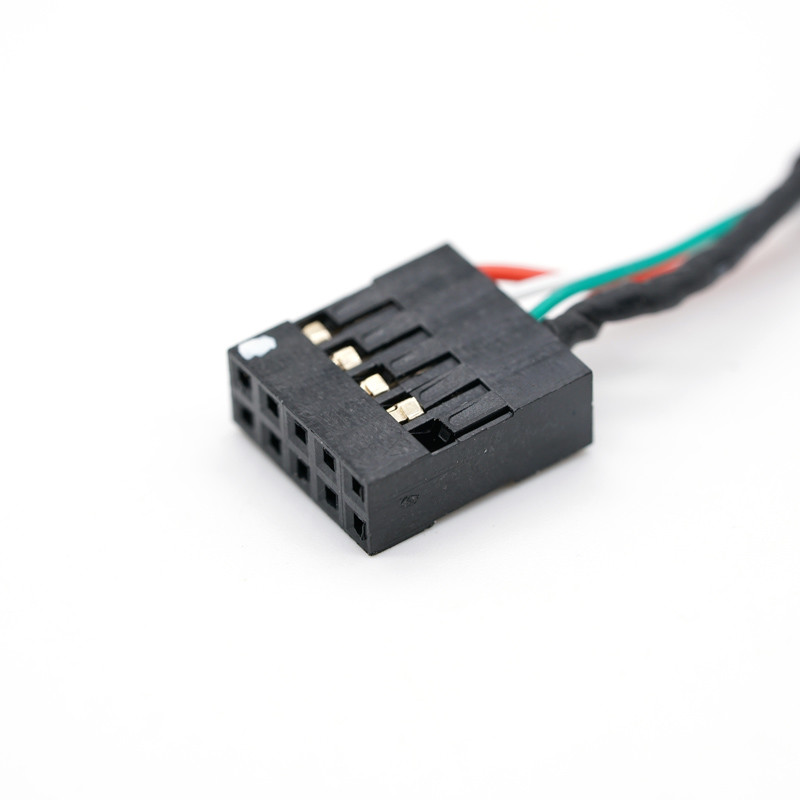 Customizable Dupont 2.54 Connector 2*5 Pin Double Row Electrical Wire Harness UAV Data Cable Power Supply