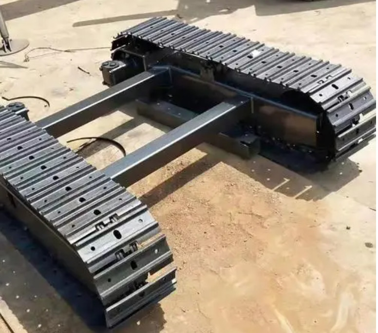 4 MT Loading Capacity Steel Crawler Track Undercarriage For Drilling Rig Machines