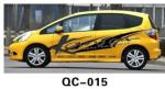 UV offset printing Car Body Sticker QC-015A / Car Decoration
