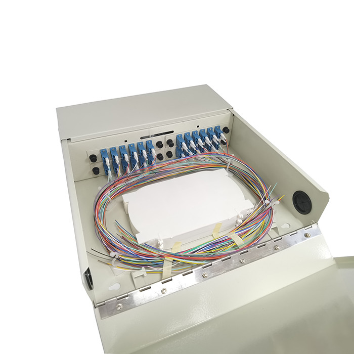 CATV FC LC Duplex Fiber Patch Panel 4 Removable Adapter Plate