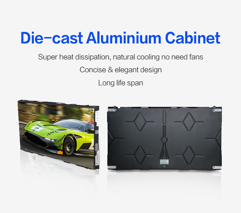 2K 4K 8K UHD Indoor Led Display Screen P0.9 P1.2 P1.5 P1.8 Backup Signal