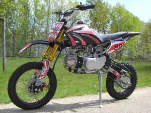 China 125cc Middle Cdi Electric / Kick Start Street Legal Dirt Bike Air Cooled wholesale