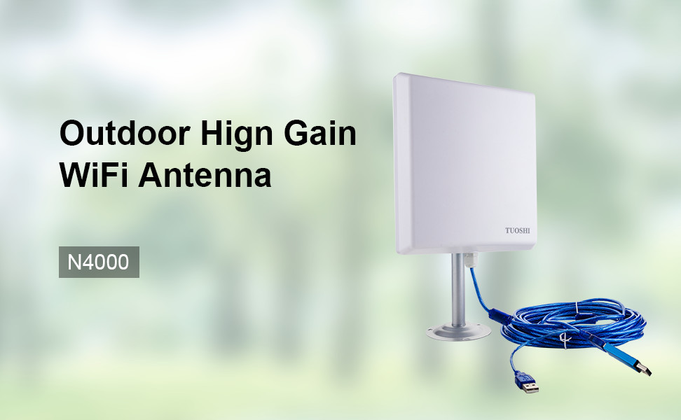 OEM High Gain Outdoor Wifi Antenna 150Mbps Globe Broadband Outdoor Antenna
