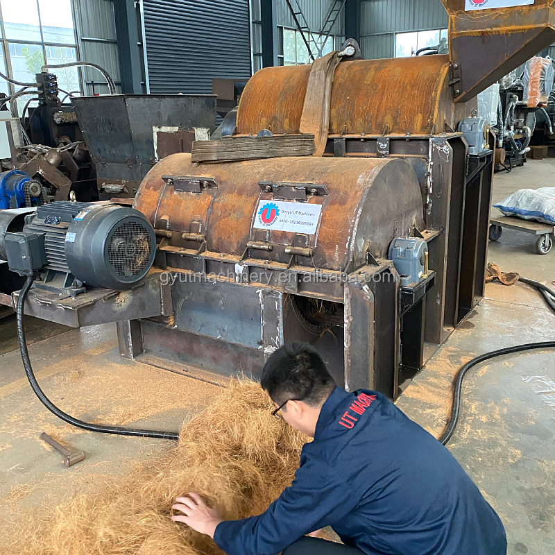 Hot Sale Coconut Cocopeat Coir Fiber Extracting Machine