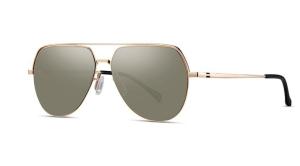 China KIDS SUNGLAESS 63208 AVIATOR FRAME METAL NON PORLARIZED LENS GREEN BLUE wholesale