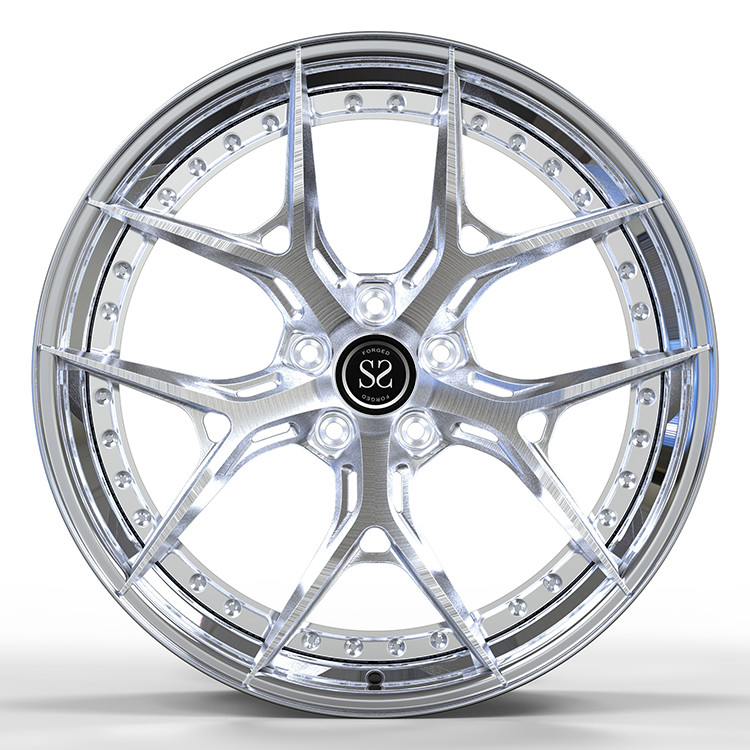 Polished Super Concave Forged Wheels 21 Inches Gtr 5x120 to fit M3