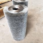 Stainless Steel Wire Roller Brush For Polishing Wpc Board