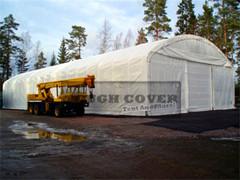 China 15m(49') wide Fabric Building,Prefabricated Building,Storage Tent wholesale