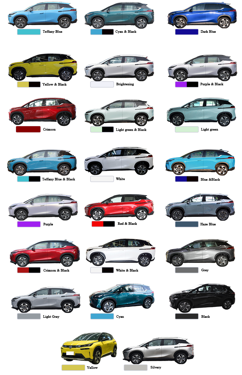 Four Wheel Drive 2023 Aion V SUV 185Km/H New Energy Vehicle