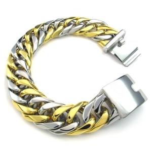 China High Quality Tagor Stainless Steel Jewelry Fashion Men's Casting Bracelet PXB033 wholesale