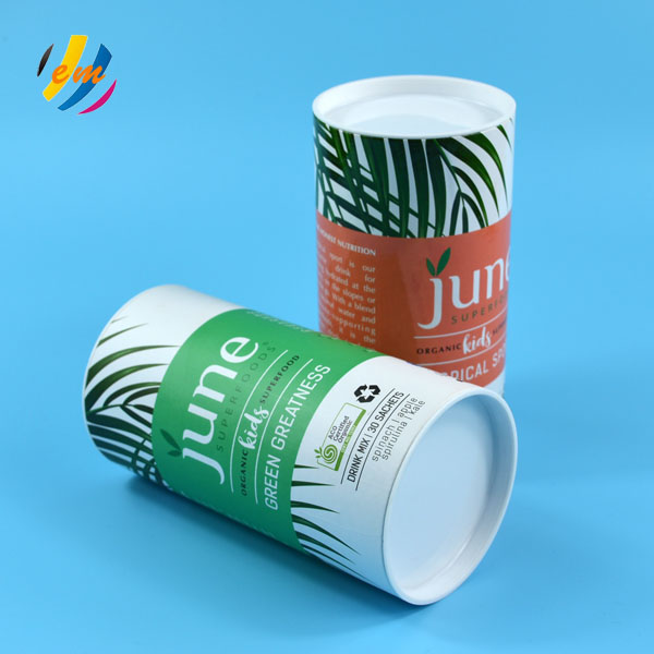 Poster 500mm Length Airtight Carton Tube Packaging