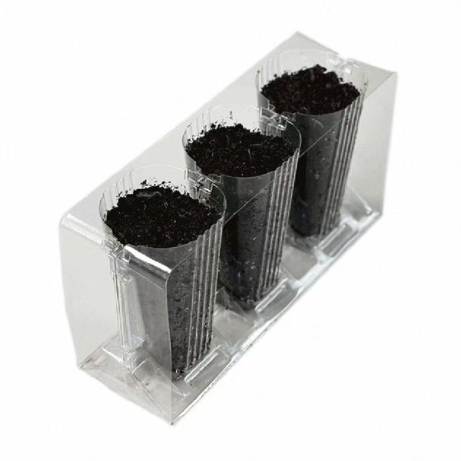 512 hole seedling tray thickened vegetable succulent balcony black PS cutting plant tray