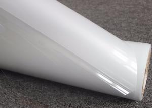 China Clear Gloss Digital Printing Film Bubble Free Printable Transparent Adhesive Film 140gsm wholesale
