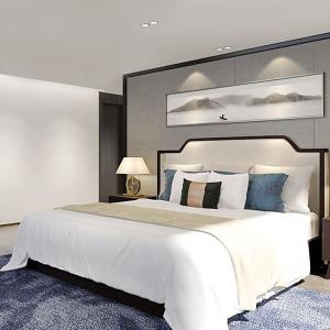 China Luxury Design Hotel Apartment Furniture Modern Bedroom Suites Beautiful Surface wholesale