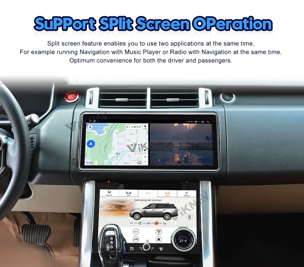 Auto Stereo Car Radio For Land Rover Range Rover Sport L494 2013-2016 Android Auto Carplay GPS Navigation Multimedia