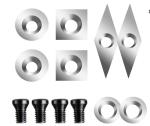 100% Tungsten Carbide Inserts Blades for Woodworking Tools