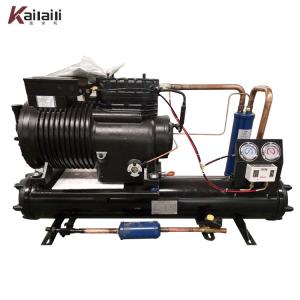 China Low Temperature Water cooled condensing unit refrigeration system wholesale
