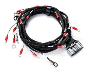 China ODM OEM black battery wire harness with good temperature acquisition wholesale