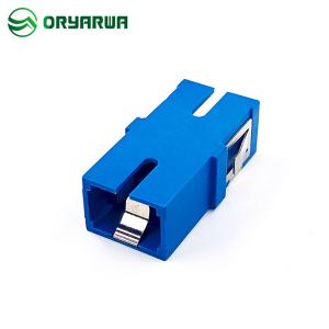 China OEM Inner Shutter Simplex SC Fiber Optic Adapter IEC Standard wholesale