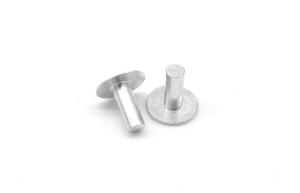 China Aluminum Domed Head Solid Tubular Rivet , Nonmagnetic Aluminum Alloy Rivets wholesale