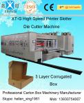 Paper Feeding Automatic Carton Machine Of Vacuum Adsorption , Aluminum Alloy