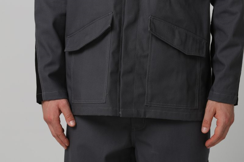 991 Fabric Anti Static Workwear 350gsm , flame resistant Work Jacket