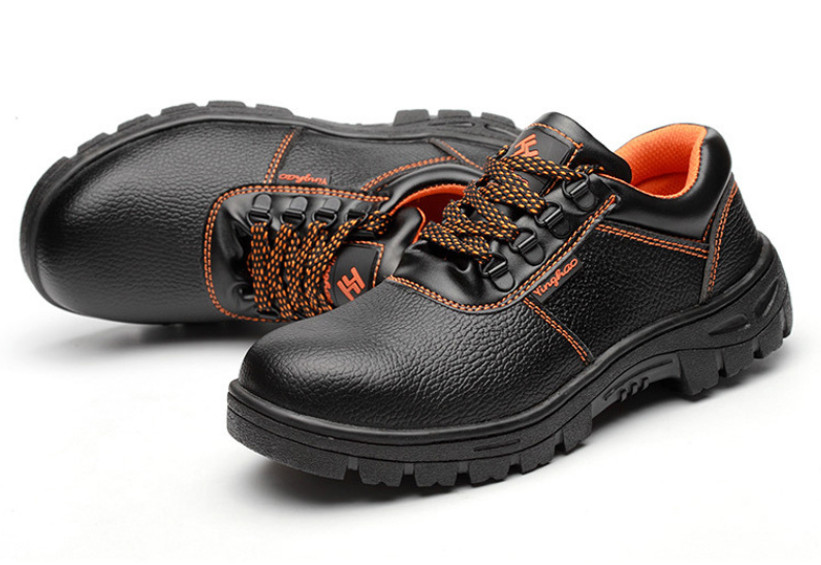 Low Cut Labor Insurance Shoes Men'S Anti Smash Anti Piercing Wear-Resistant And Breathable Safety Shoes