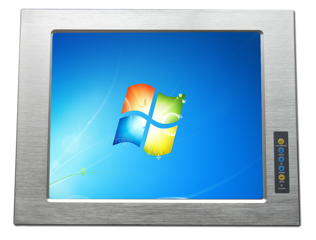 IPPC-1701T 17" Industrial PC Touch Screen Monitor 1 Extended Slot Support I3 I5 I7 Desktop CPU